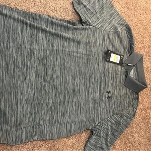 Under Armour Gray Polo Shirt
